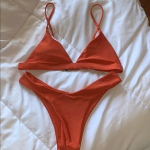 ZAFUL orange/red bikini